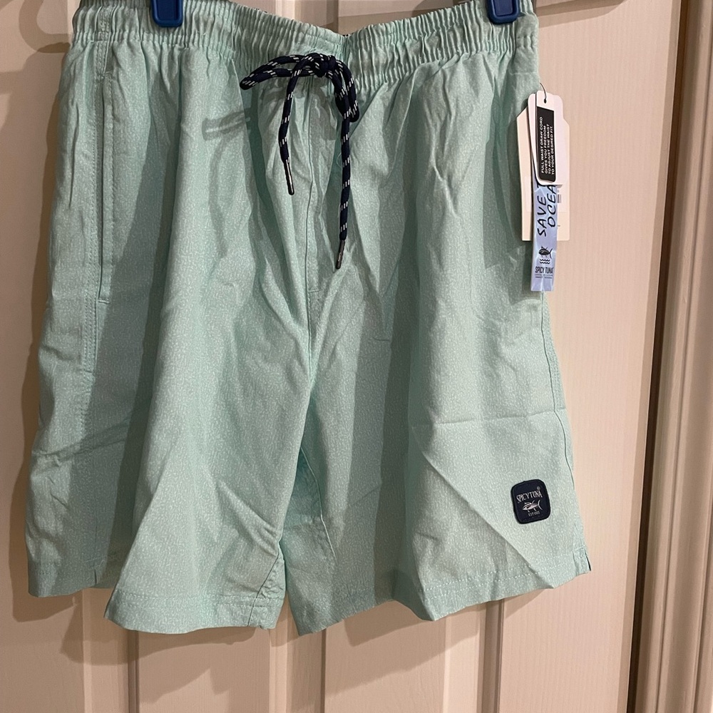 Swim Shorts, Light Green